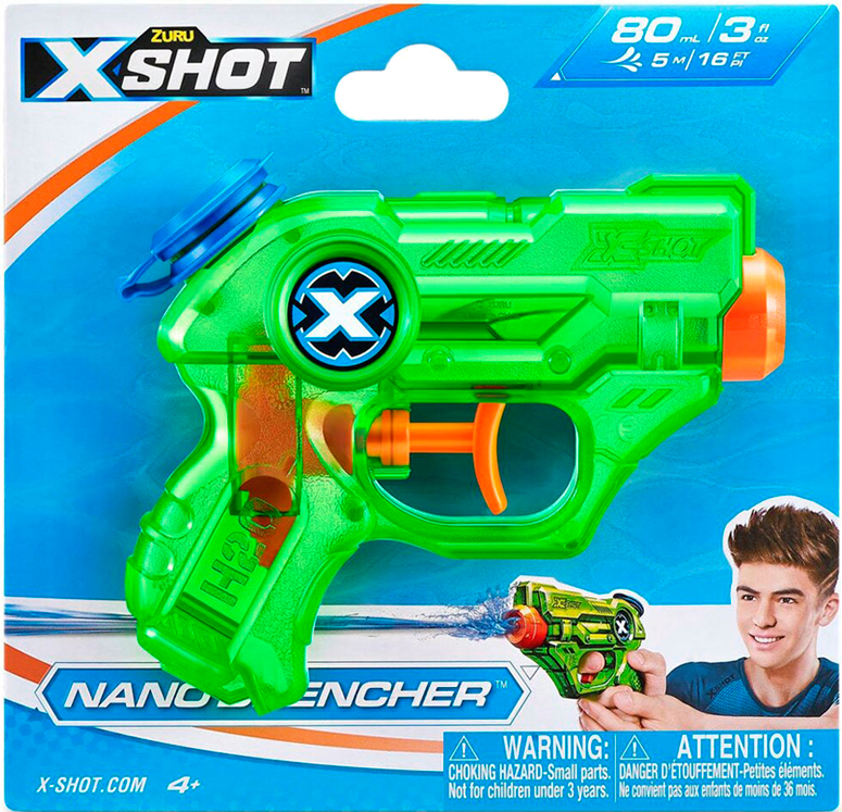 Водяной бластер ZURU X-Shot Warfare Nano Drencher (5643R) - Фото 1
