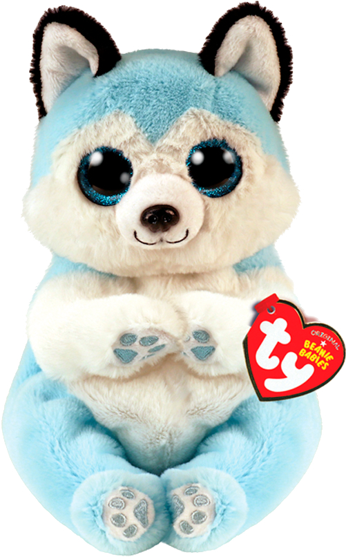 Мягкая игрушка глазастик TY Beanie Bellies Хаски "HASKY" (40540) - Фото 1