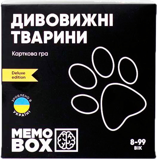 Настільна гра розважальна (8 +) JoyBand-Bontoy MemoBox Delux Дивовижні тварини (MBD106) - Фото 1