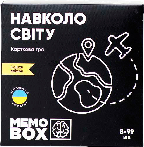 Настільна гра розвиваюча (8+) JoyBand-Bontoy MemoBox Delux Навколо світу (MBD102) - Фото 1