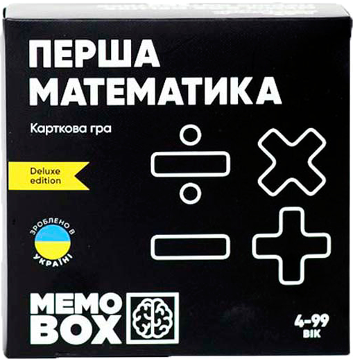Настільна гра розвиваюча (5-7 років) JoyBand-Bontoy MemoBox Delux Перша математика (MBD101) - Фото 1