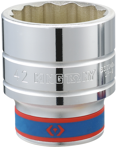 Торцева голівка KING TONY 3/4" 12-гранн. 46 мм (633046M) - Фото 1