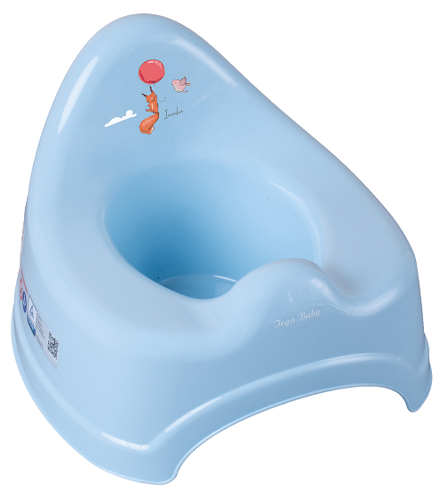 Горщик дитячий Tega Baby Лісова казка з музикою Блакитний (PO-071-108) - Фото 1