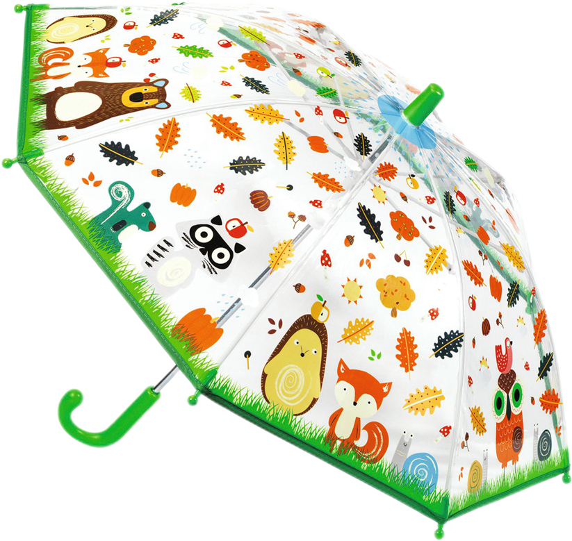 Парасолька дитяча Djeco Лісові друзі (DD04725 - Фото 1