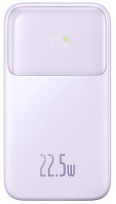 Батарея мобільна Baseus Comet Series 20000mAh 22,5W PD,QC USB-C,USB-A, with Cable Lightning/USB-C Purple (PPMD020105) - Фото 1