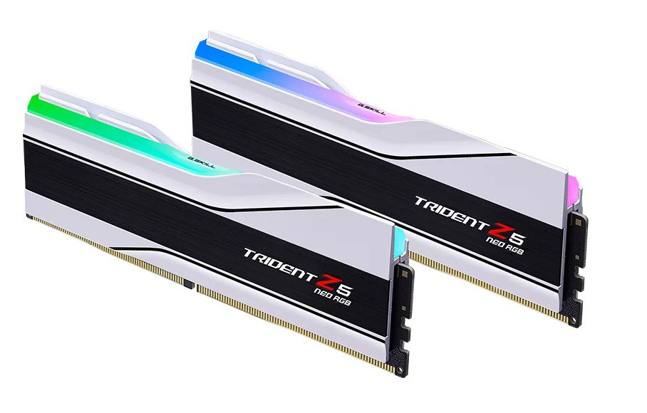 Память DDR G.Skill Trident Z5 Neo RGB DDR5-6000 32GB 2x16GB AMD EXPO CL30-36-36-96 1.35V (F5-6000J3036F16GX2-TZ5NRW) - Фото 1