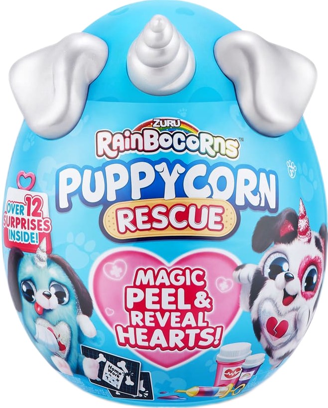 Мягкая игрушка-сюрприз Rainbocorns Rainbocorns-B (серия Puppycorn Rescue) (9261B) - Фото 1