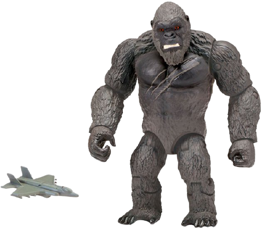 Фигурка мифического существа Godzilla vs. Kong КОНГ С ИСТРЕБИТЕЛЕМ (15 см) (35304) - Фото 1