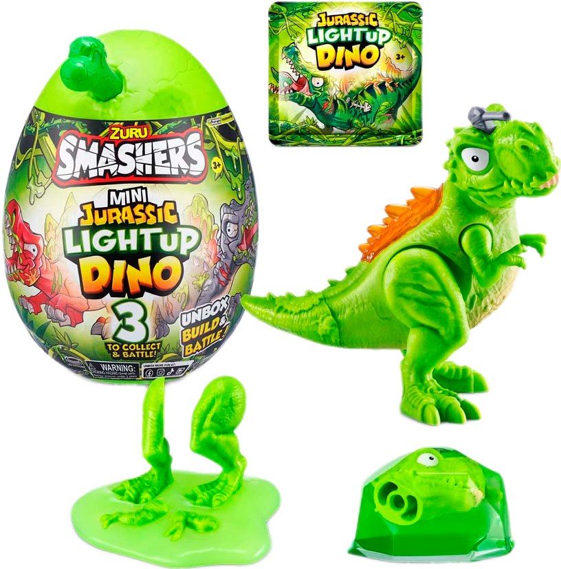 Динозавр Smashers Mini Jurassic з аксесуарами (Ті-Рекс Міні Джурасік) (74107B) - Фото 1