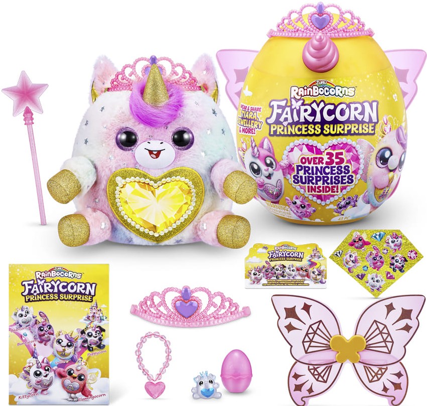 Мягкая игрушка-сюрприз Rainbocorns Rainbocorn-A (серія Fairycorn Princess) (9281A) - Фото 1