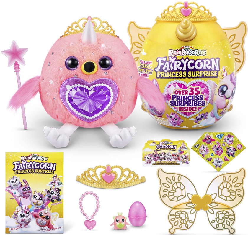 Мягкая игрушка-сюрприз Rainbocorns Rainbocorn-B (серія Fairycorn Princess) (9281B) - Фото 1