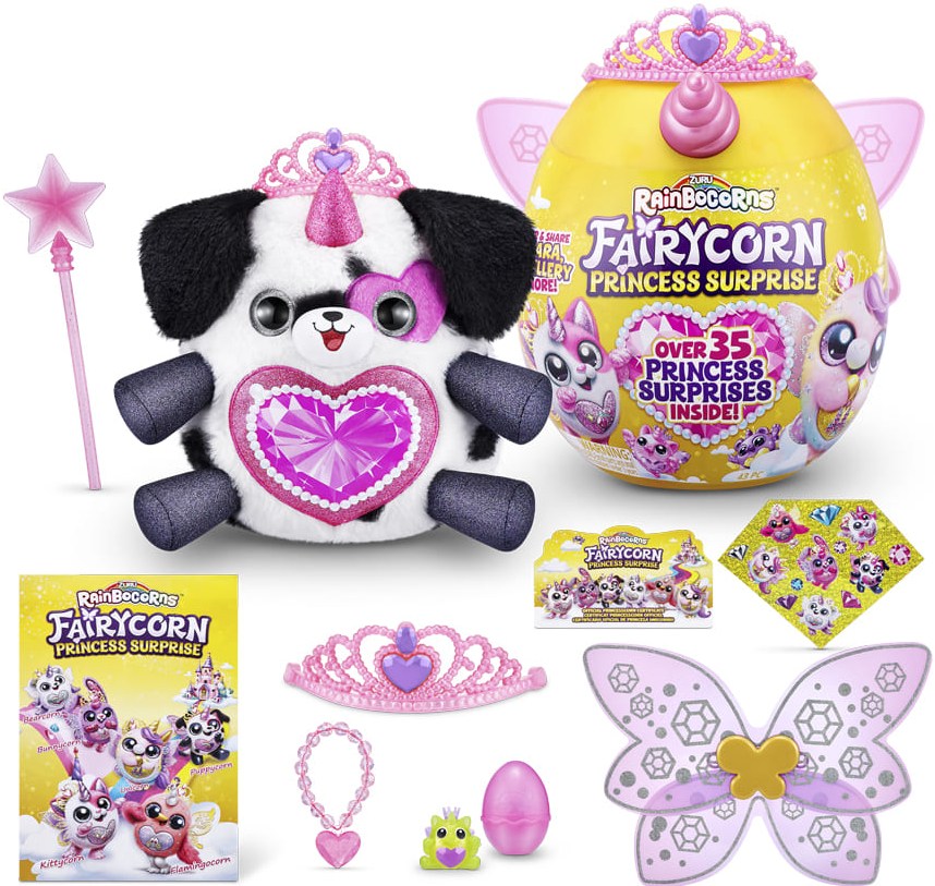 Мягкая игрушка-сюрприз Rainbocorns Rainbocorn-D (серія Fairycorn Princess) (9281D) - Фото 1