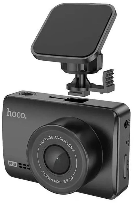 Видеорегистратор HOCO DV2 Driving recorder with display Black (6942007608176) - Фото 1
