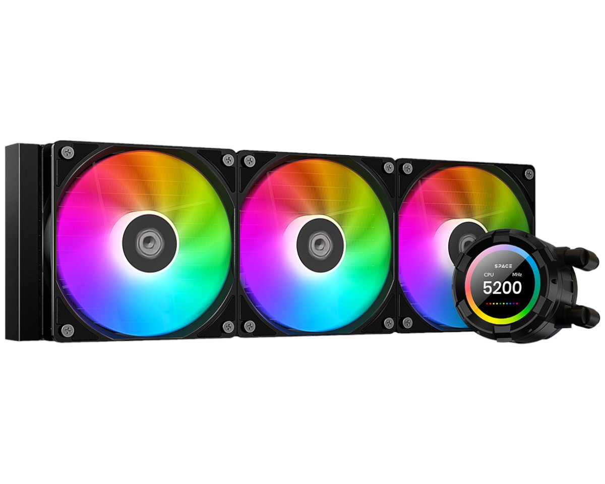 Водяная система охлаждения ID-Cooling Space LCD SL360 XE - Фото 1