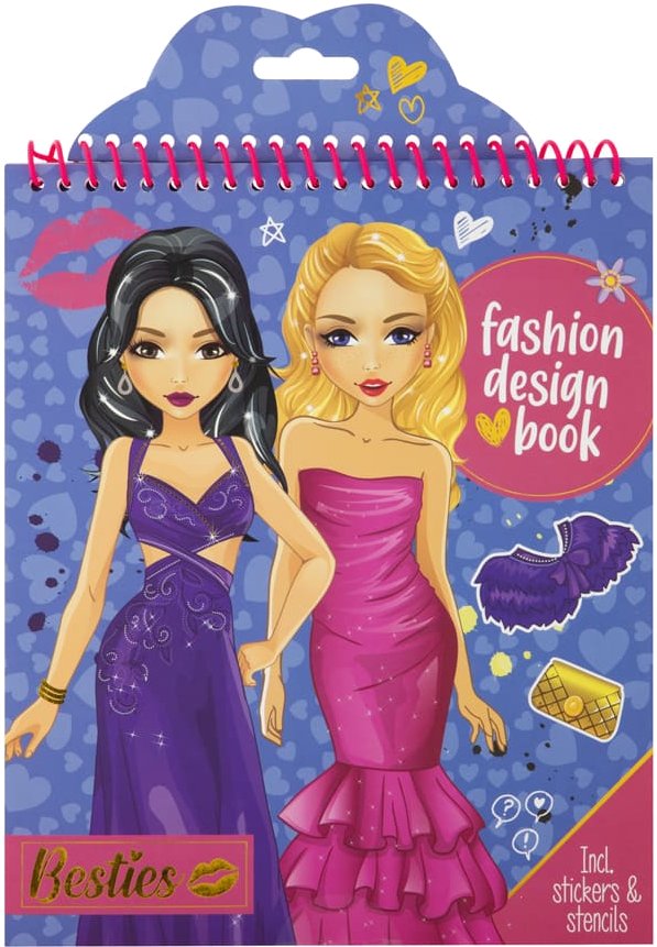 Набір для паперової творчості Besties Книга модельєра (961004) - Фото 1