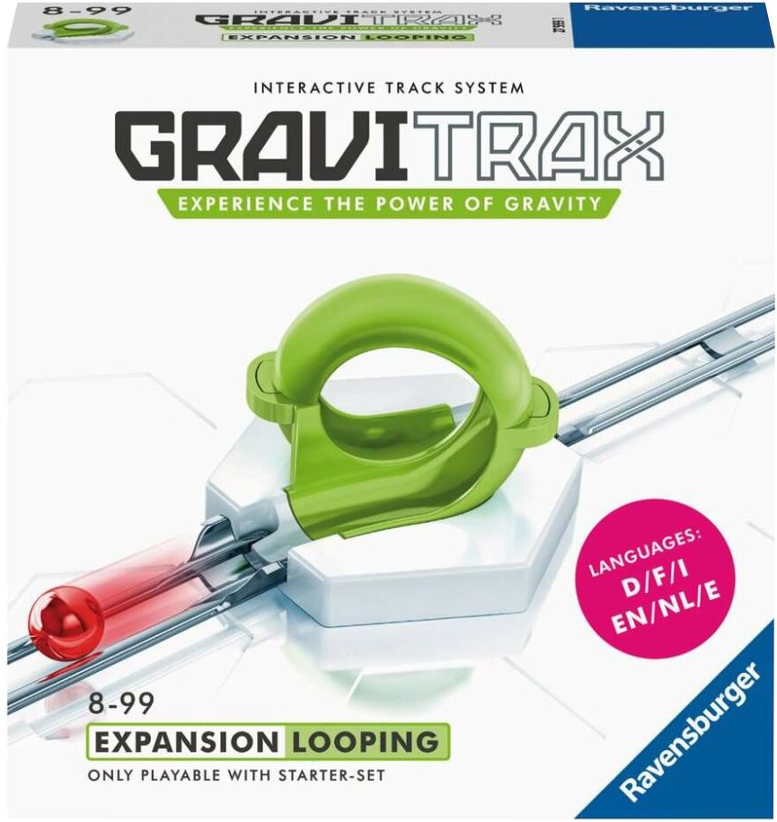 Пластиковый конструктор GraviTrax Дополнительный набор "Петля" (22412) - Фото 1