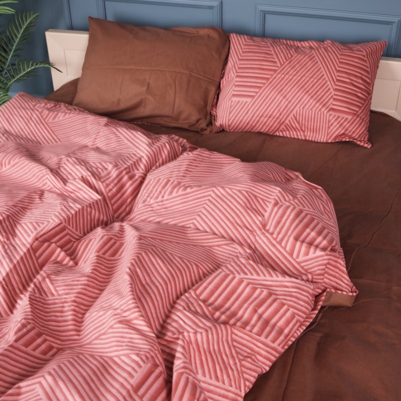 Комплект постельного белья детский MirSon 110х140 см 17-0631 Diamond Brown Бязь (2200008465483) - Фото 1
