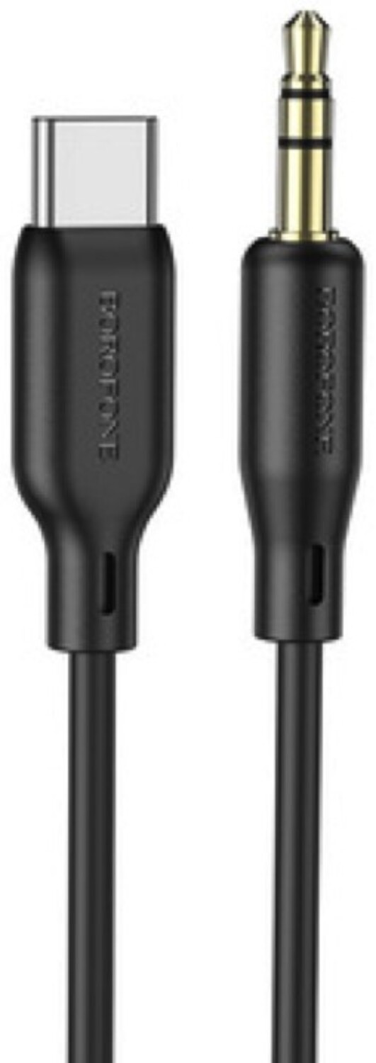 Кабель синхронизации данных BOROFONE BL18 Type-C Black (6941991101069) - Фото 1