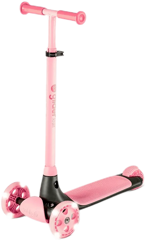 Купити Триколісний самокат YVolution YGlider Kiwi Розовый (Y101260) - Фото 1 Триколісний самокат YVolution YGlider Kiwi Розовый (Y101260) - Фото 1