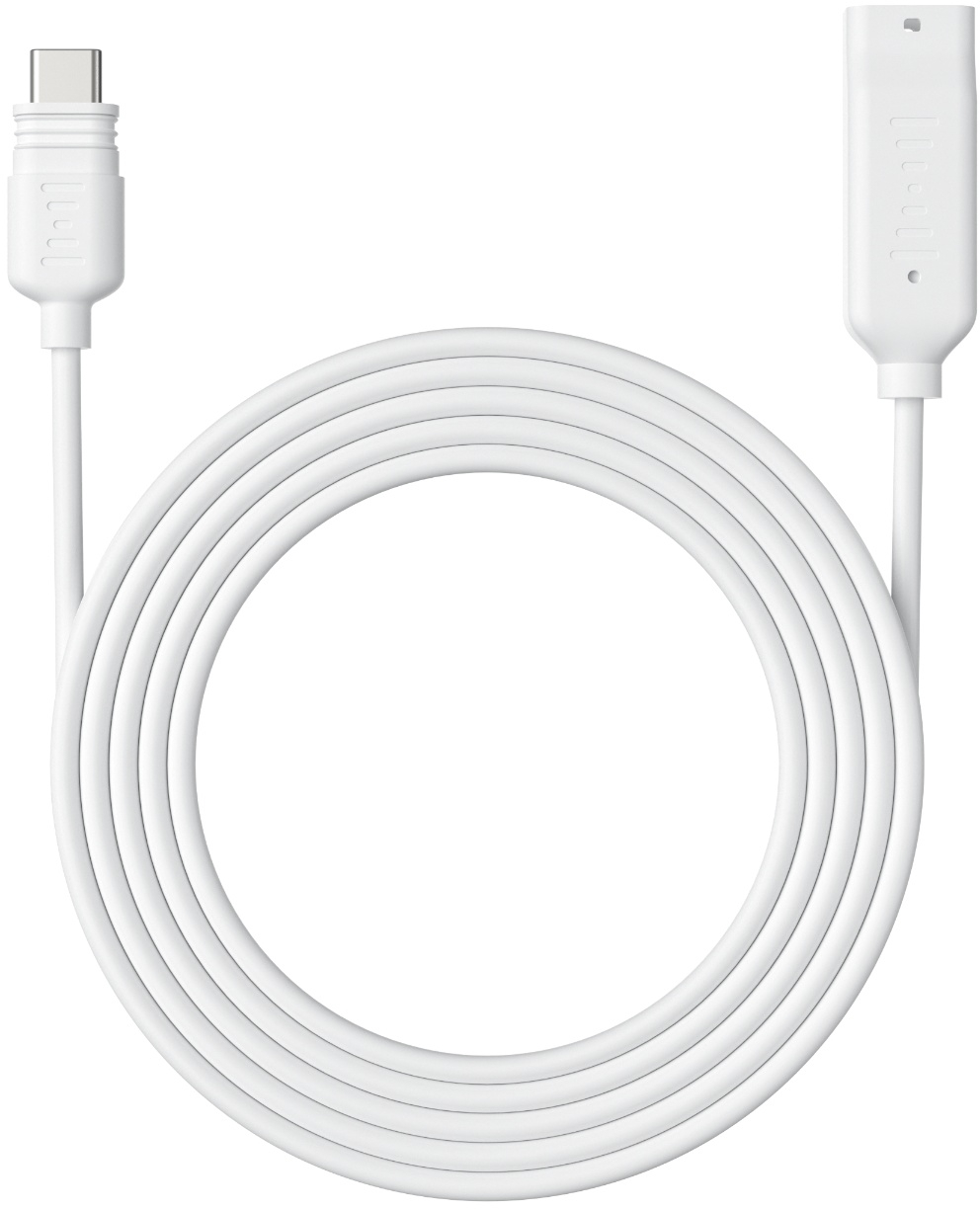 Кабель для солнечной панели Reolink Solar EX Cable (USB-C) White 4.5m - Фото 1