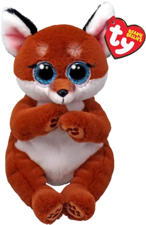 Мягкая игрушка глазастик TY Beanie Bellies Лис "WITT" (41503) - Фото 1