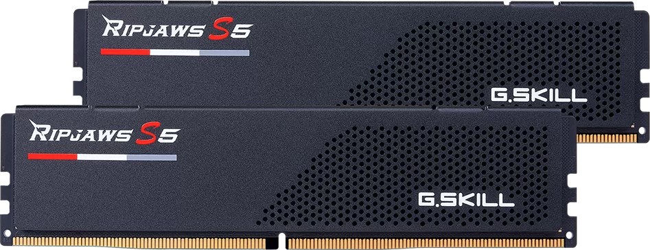 Память DDR G.Skill Ripjaws S5 Black DDR5-6000 32GB (2x16GB) (F5-6000J3648D16GX2-RS5K) - Фото 1