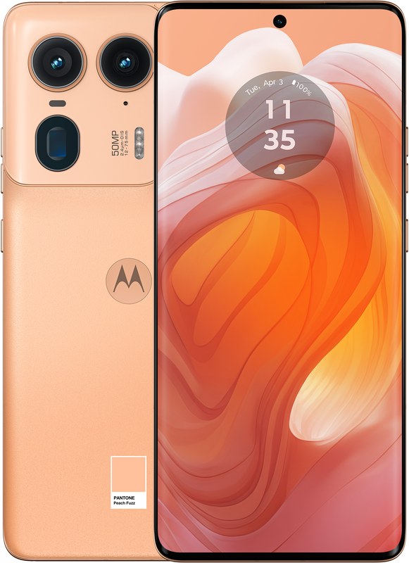 Уценка - Смартфон Motorola Edge 50 Ultra 16/1Tb Peach Fuzz - Фото 1