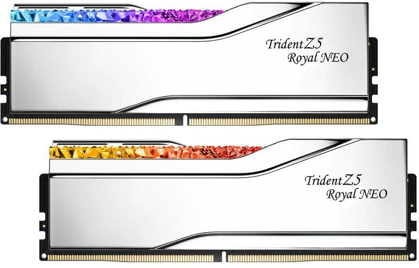 Память DDR G.Skill Trident Z5 Royal Neo DDR5-6400 32GB (2x16GB) (F5-6400J3039G16GX2-TR5NS) - Фото 1