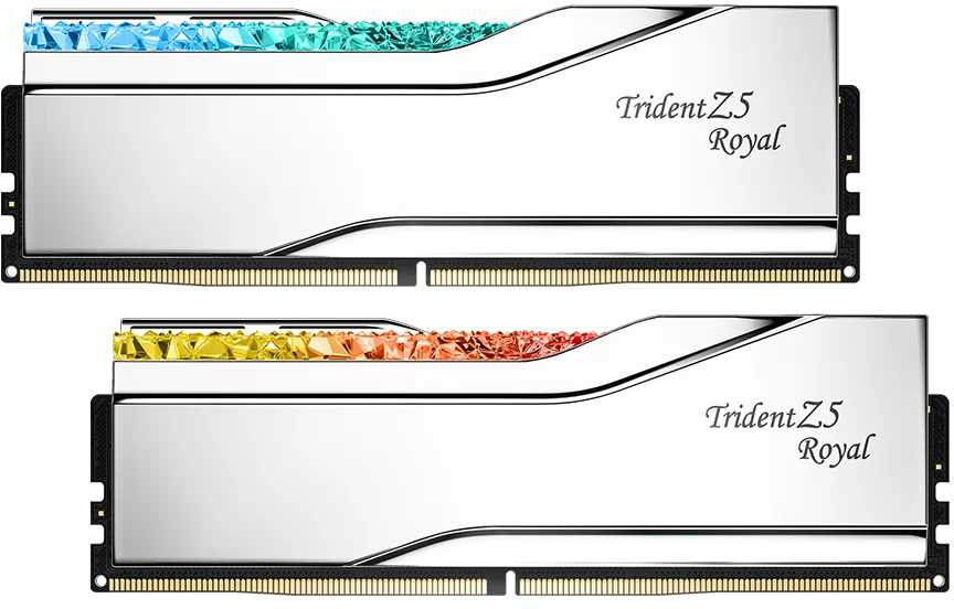 Память DDR G.Skill Trident Z5 Royal DDR5-6400 32GB (2x16GB) (F5-6400J3039G16GX2-TR5S) - Фото 1