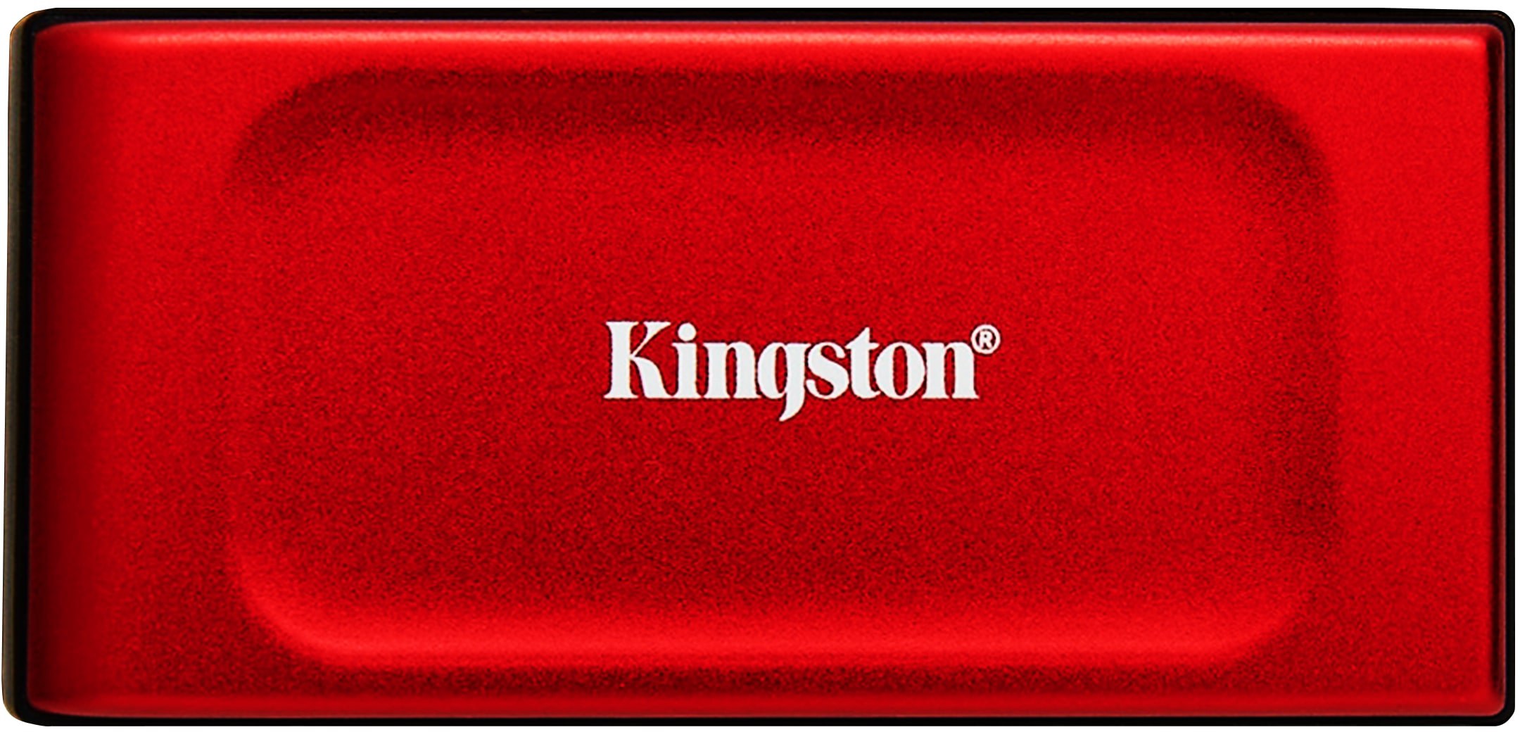 SSD-накопитель внешний Kingston XS1000 Portable 1000GB USB 3.2 Gen 2 Red (SXS1000R/1000G) - Фото 1