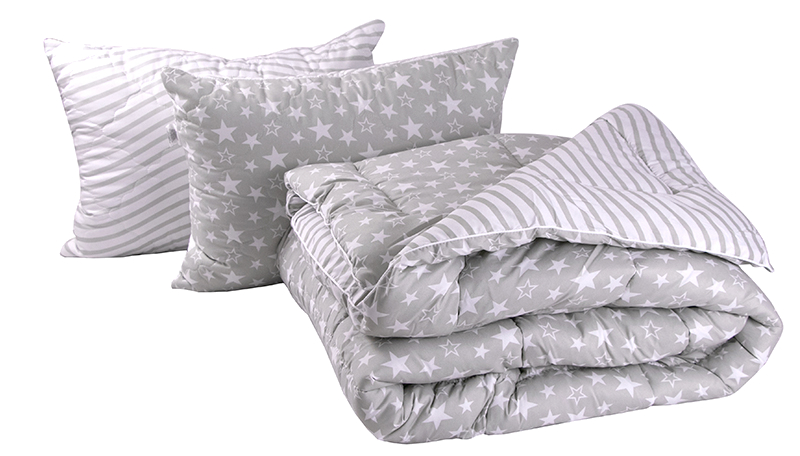 Набір ковдра двоспальна + 2 подушки Руно 172х205 + 50х70 см Star Plus (172.52Star_plus) - Фото 1