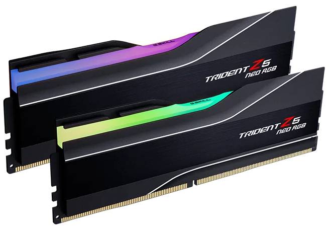 Память DDR G.Skill Trident Z5 Neo RGB Black DDR5-6000 64GB (2x32GB) (F5-6000J3636F32GX2-TZ5NR) - Фото 1