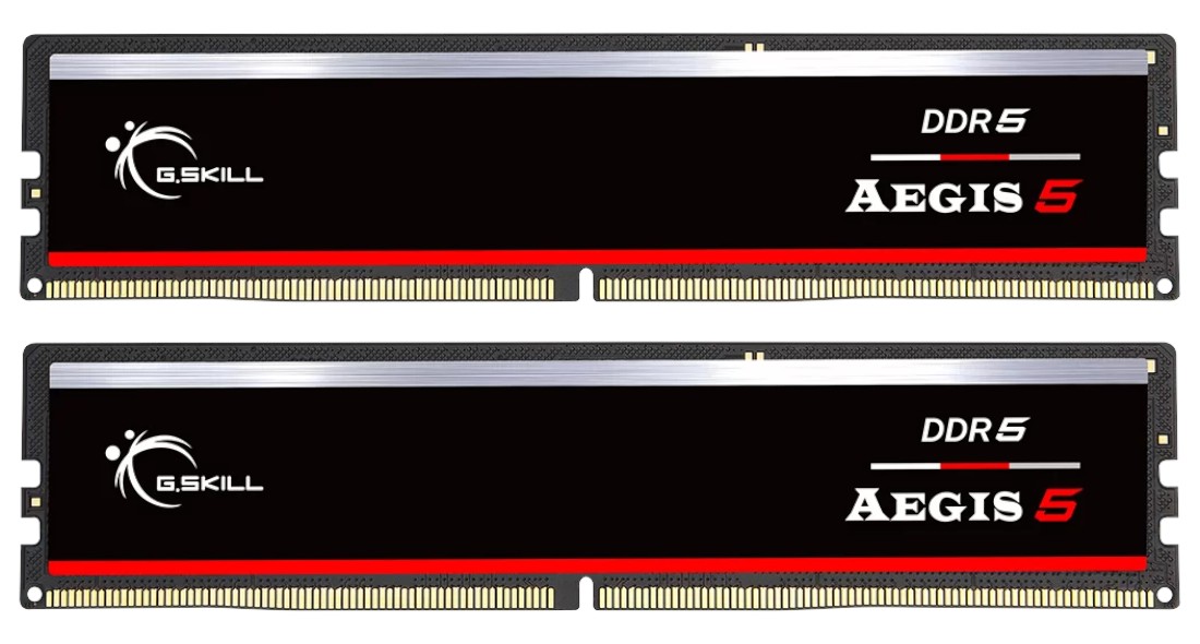 Память DDR G.Skill Aegis 5 DDR5-5200 64GB (2x32GB) (F5-5200J4040A32GX2-IS) - Фото 1