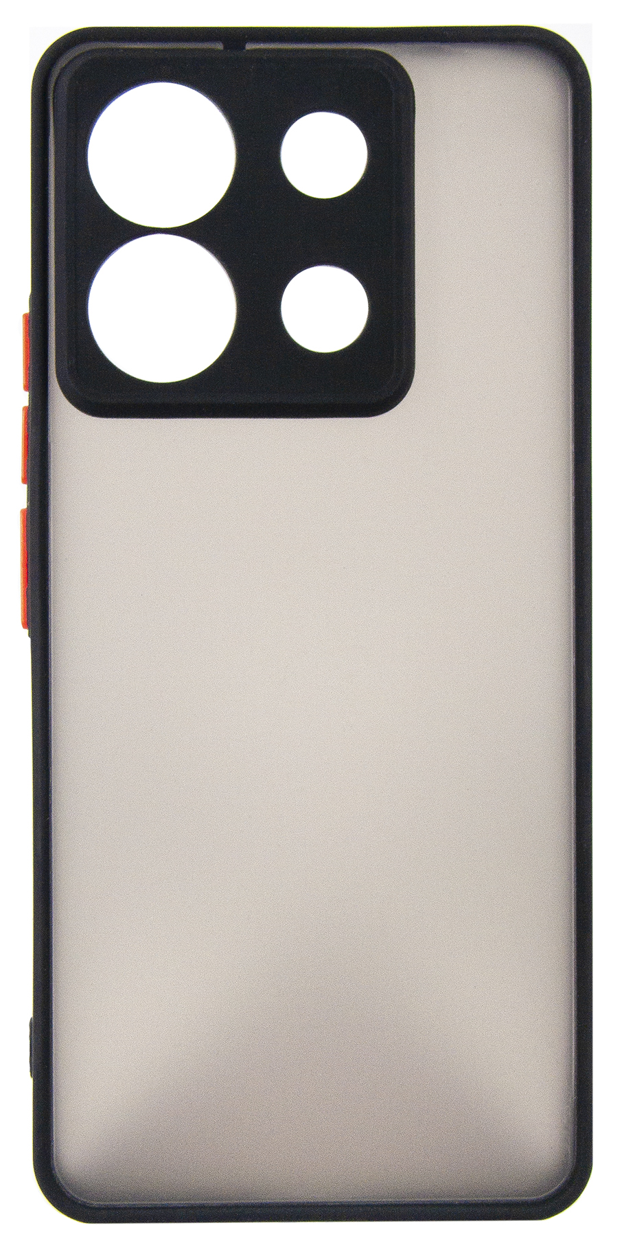 Чехол для смартфона DENGOS Matt for Xiaomi Redmi Note 13 Pro 5G Black (DG-TPU-MATT-142) - Фото 1