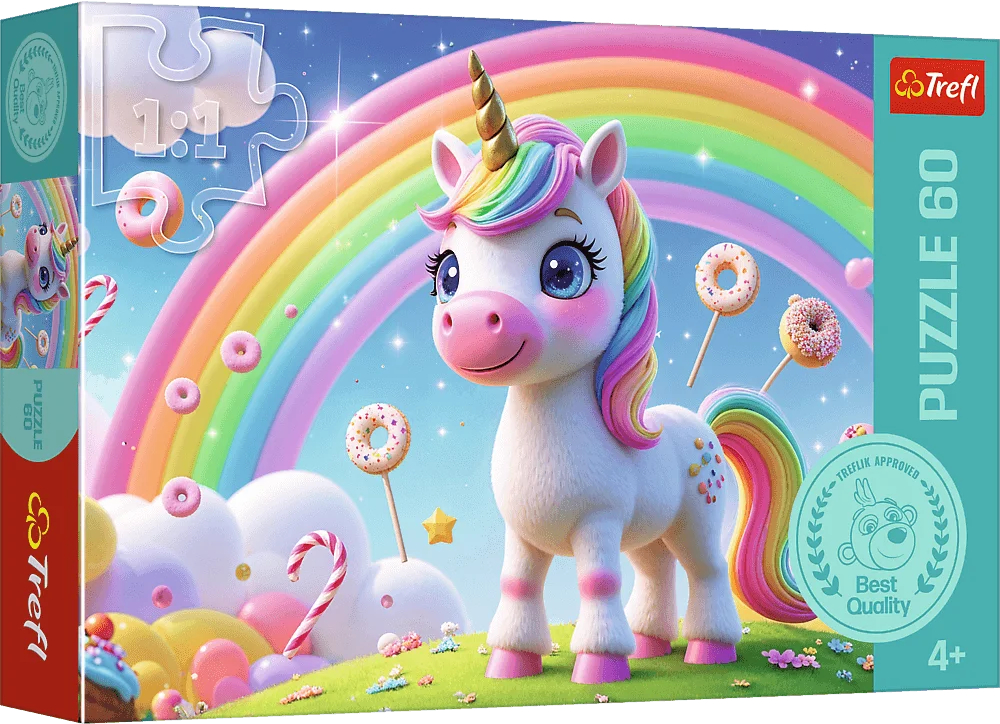 Купити Пазли (3-4 роки) Trefl Світ Кенді 60 ел. (5900511174168) - Фото 1 Пазли (3-4 роки) Trefl Світ Кенді 60 ел. (5900511174168) - Фото 1