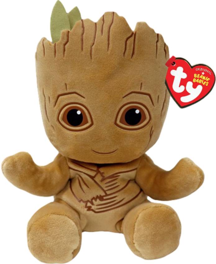 Мягкая игрушка герой TY Marvel Грут 15 см (44003) - Фото 1
