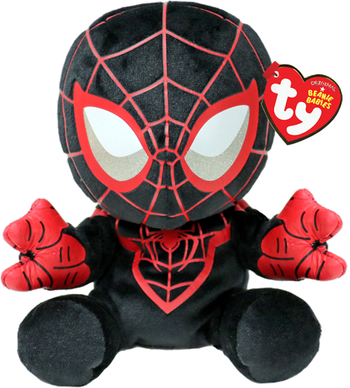 Мягкая игрушка герой TY Marvel Майлз Моралес 15 см (44006) - Фото 1