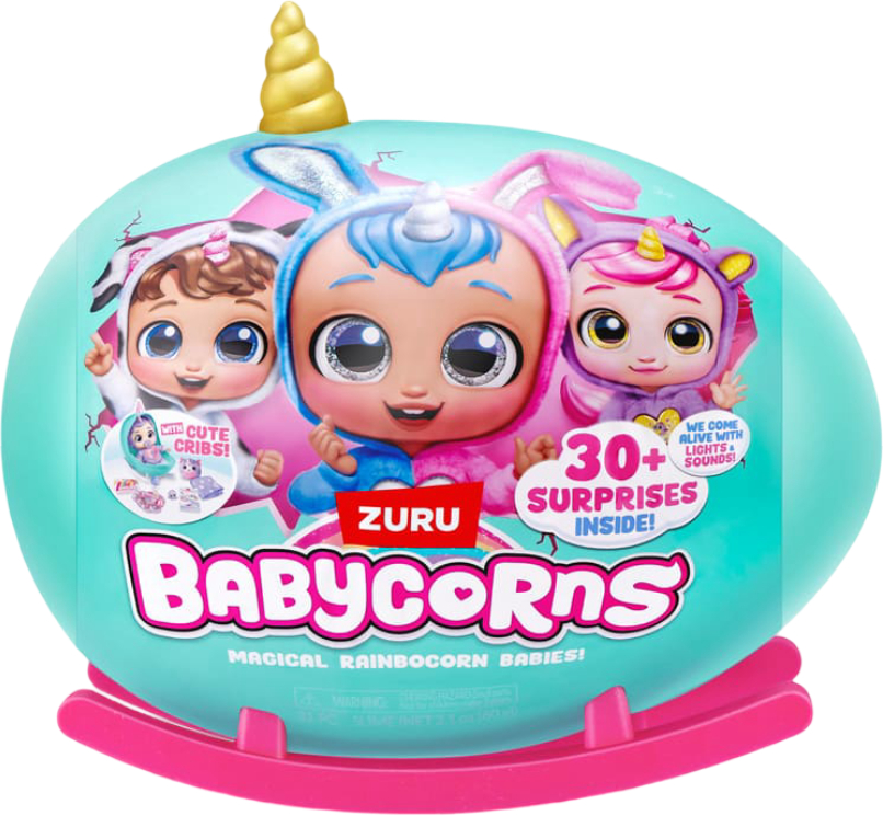 Лялька-сюрприз Babycorns Єдиноріг (92108D) - Фото 1