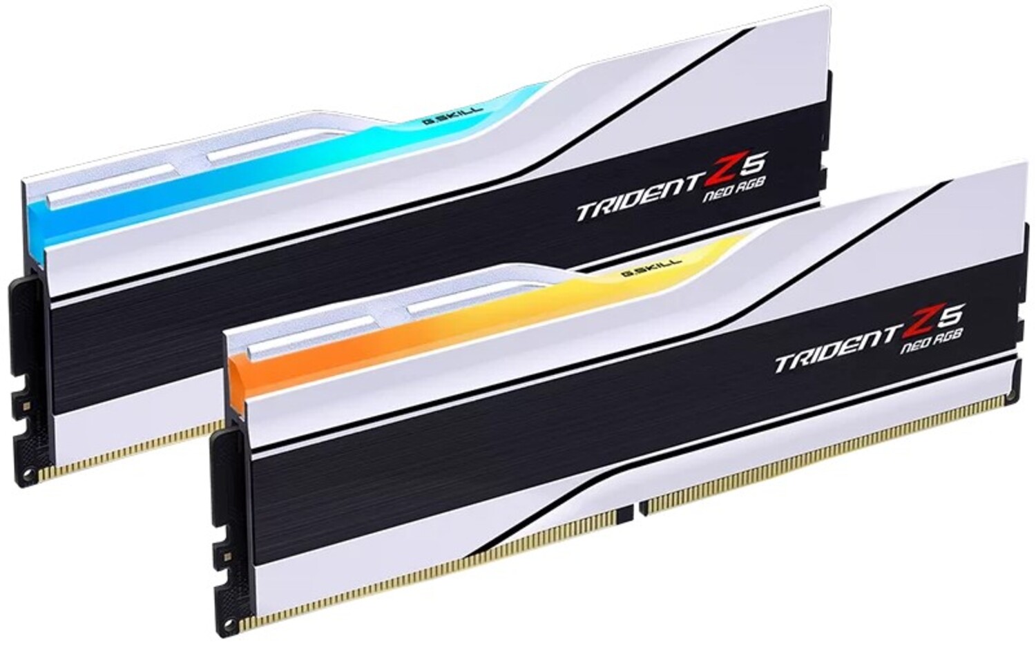 Память DDR G.Skill Trident Z5 Neo RGB DDR5-6000 2x48GB AMD EXPO WHITE (F5-6000J2636H48GX2-TZ5NRW) - Фото 1