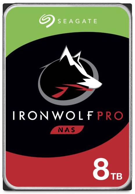 Жесткий диск внутренний Seagate SATA 8.0TB IronWolf Pro 7200rpm 256MB (ST8000NT001) - Фото 1