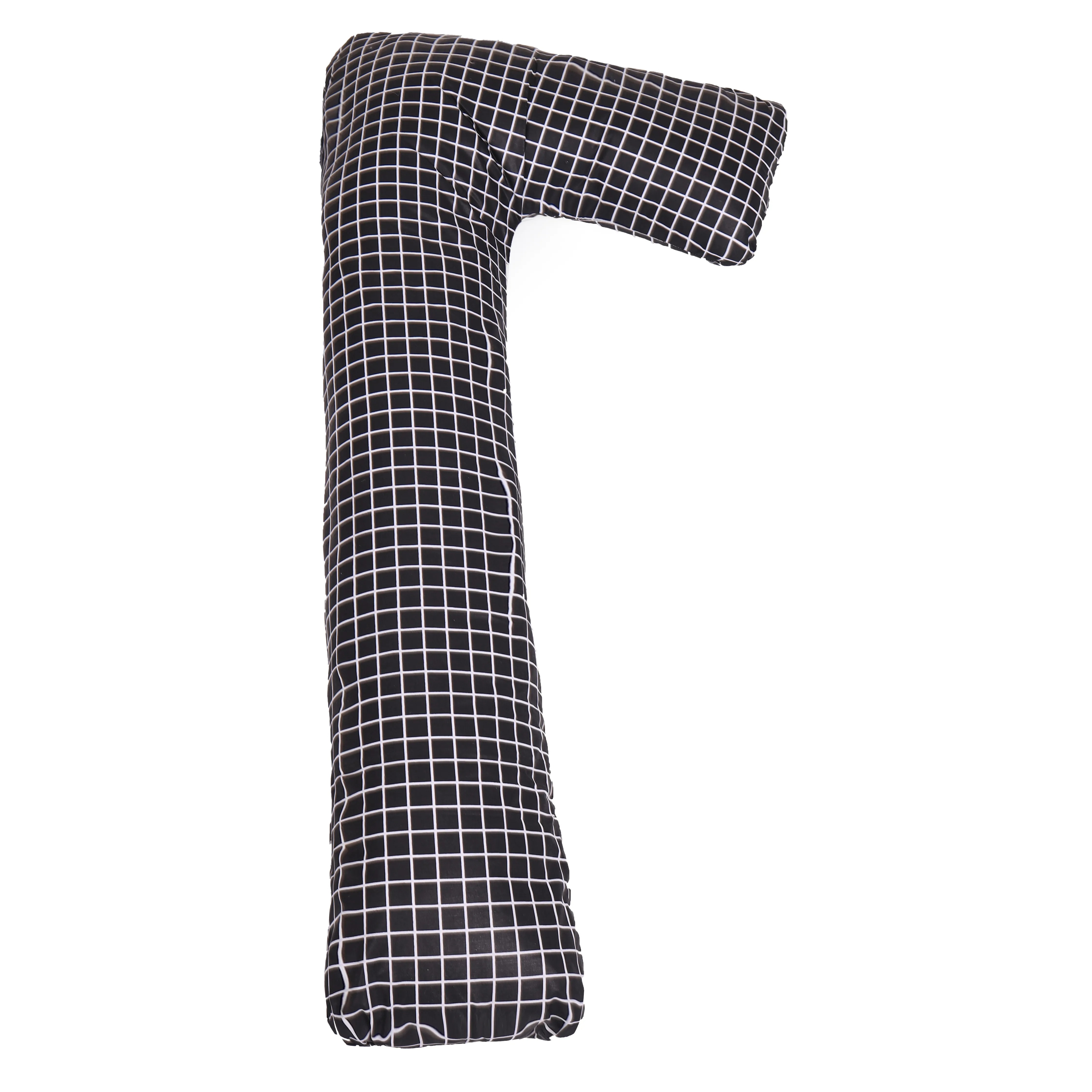 Подушка для майбутніх мам MirSon Г-подібна №5006 Color Line 17-4814 Eshalan 140x40x20 см (2200010969573) - Фото 1