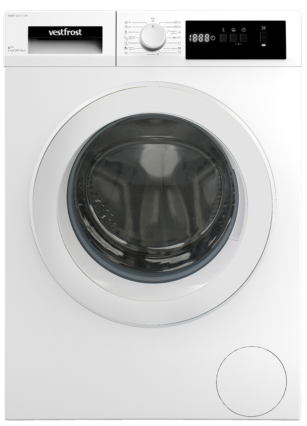 Стиральная машина Vestfrost MWM106T1UM - Фото 1