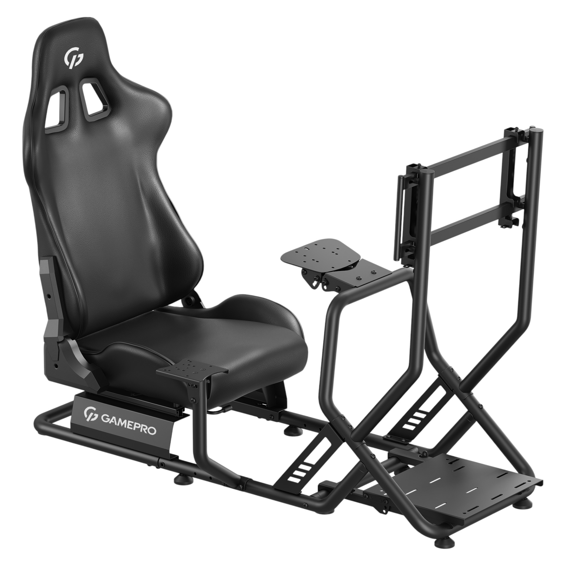 Игровое кресло кокпит GamePro RS115 Black - Фото 1