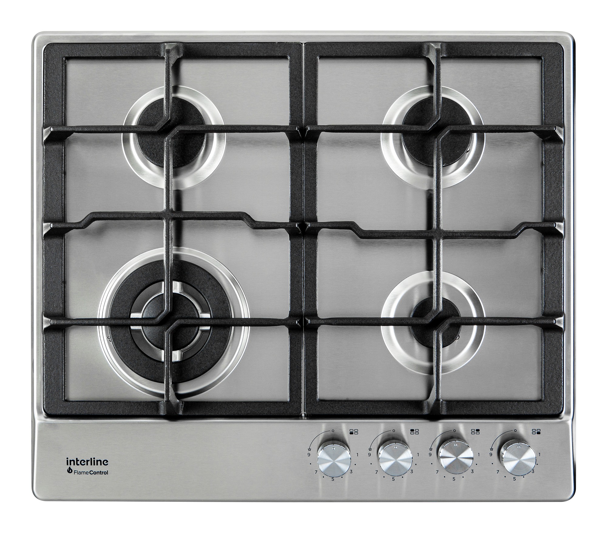 Варильна поверхня газова Interline HGS 763 FGT XM FLAME - Фото 1