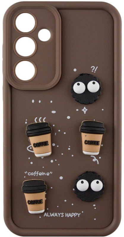 Чехол для смартфона Gelius Happy Case for Samsung A155 (A15) Brown (100489) - Фото 1