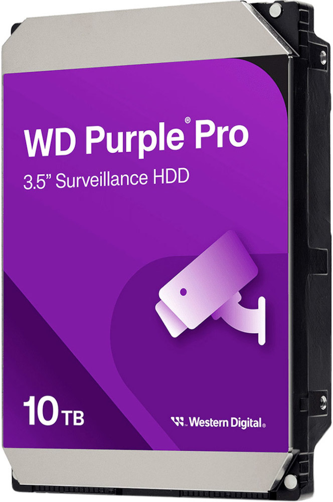 Жесткий диск внутренний Western Digital SATA 10TB 6GB/S 512MB/PURPLE PRO (WD102PURP) - Фото 1