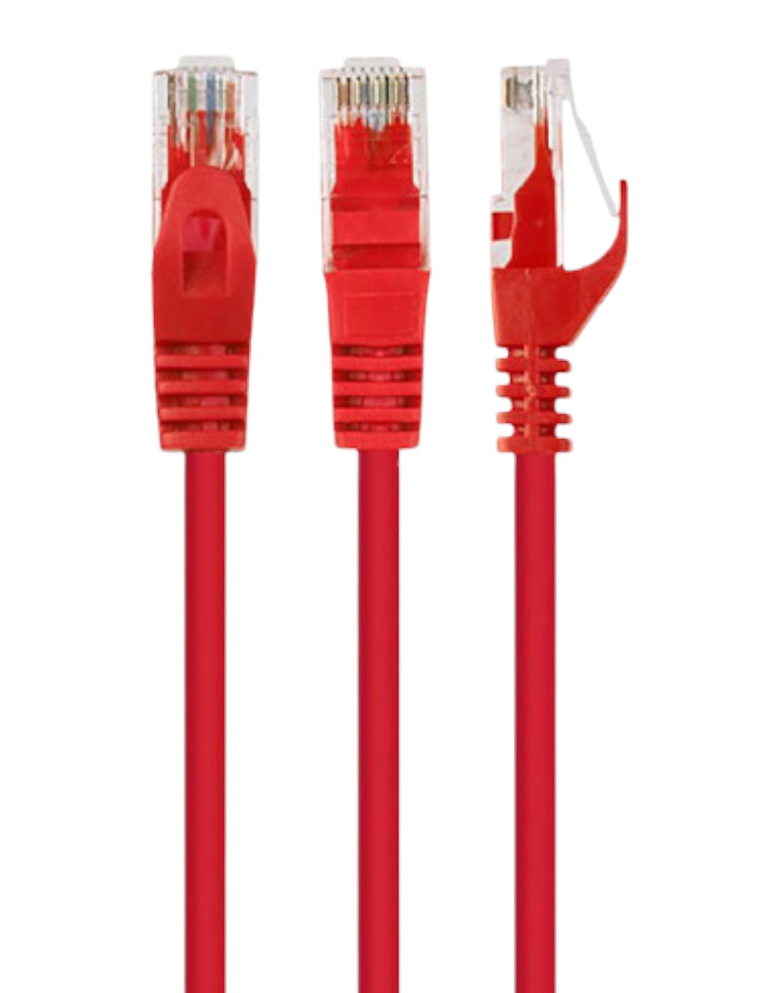 Кабель патч-корд Kingda Cat.5e 10m Red (PAUT31000-CU-RD) - Фото 1