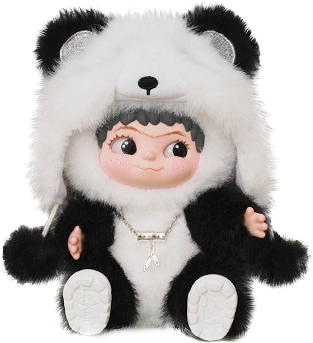 Коллекционная мягкая игрушка Pop Top Letsvan серии Wakuku - ПАНДА (17WK-07D1) - Фото 1
