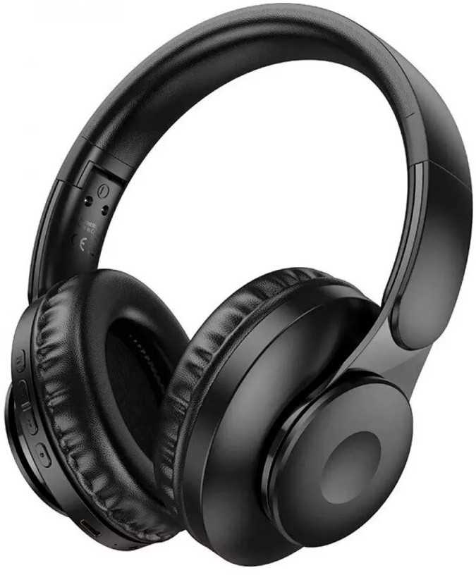 Наушники накладные беспроводные HOCO W45 Enjoy BT headset Black (6942007601191) - Фото 1