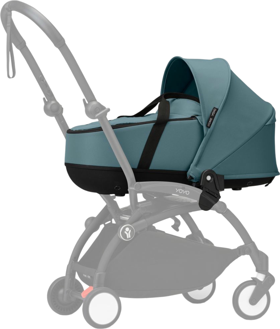 Люлька для коляски Stokke YOYO newborn shell Aqua (646309) - Фото 1